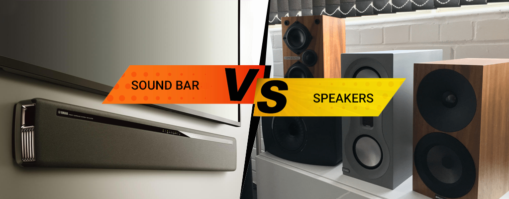 Comparing soundbars and ceiling speakers