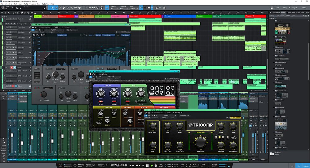 Exploring the Features of Studio One DAW